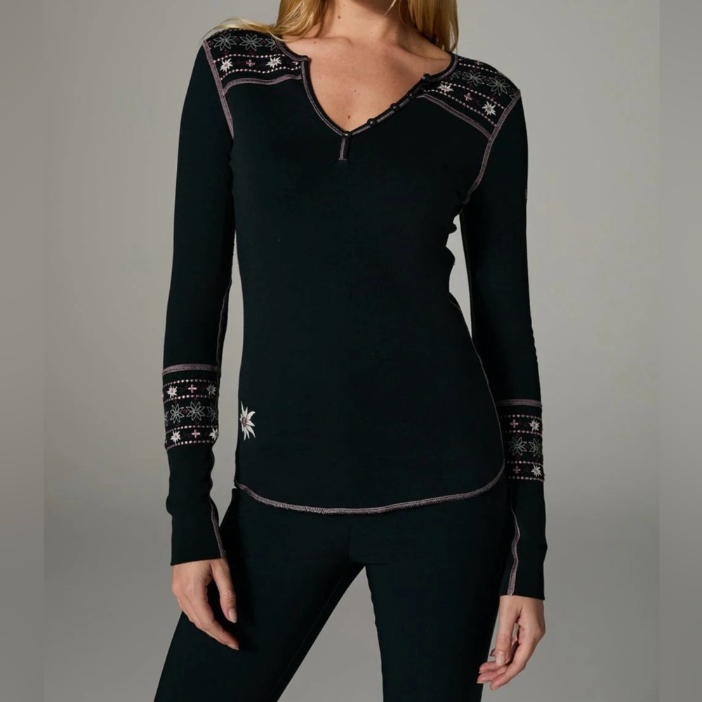 Alp n Rock Vintage Cross Ski Henley